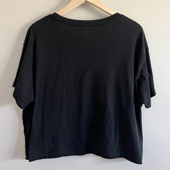 NWT | Victoria’s Secret PINK "No More Drama" Cropped Graphic Tee | Size Large - Picture 8 of 8